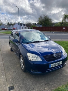 2003 - Toyota Corolla Manual