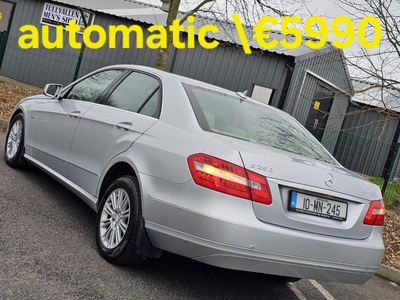 2010 - Mercedes-Benz E-Class Automatic