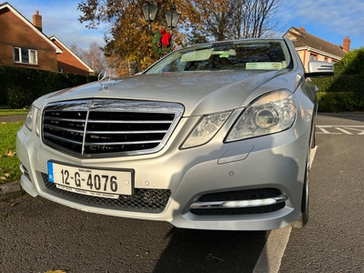 2012 - Mercedes-Benz E-Class Automatic