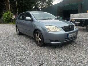 2004 - Toyota Corolla Manual