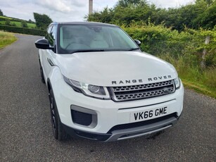 2016 - Land Rover Range Rover Evoque Manual