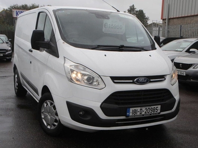 2018 - Ford Transit Custom Manual