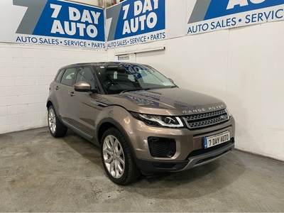 2018 - Land Rover Range Rover Evoque Manual