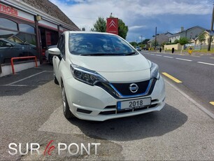 2018 - Nissan Note Manual