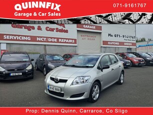 2009 - Toyota Auris Manual