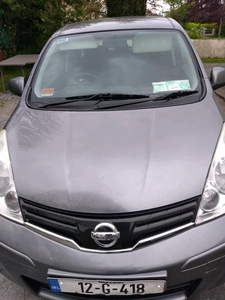 2012 - Nissan Note Manual