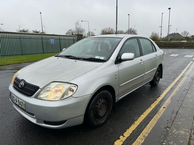 2003 - Toyota Corolla Manual