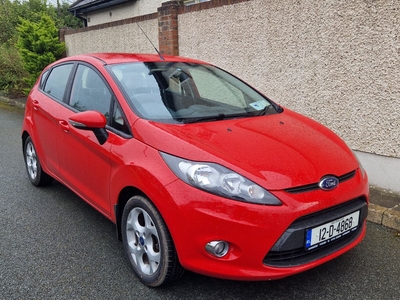 2012 - Ford Fiesta Manual