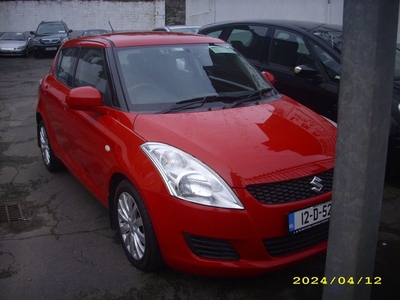 2012 - Suzuki Swift Manual