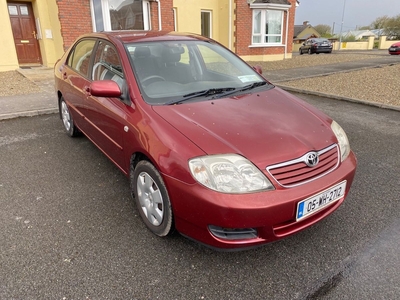 2005 - Toyota Corolla Manual