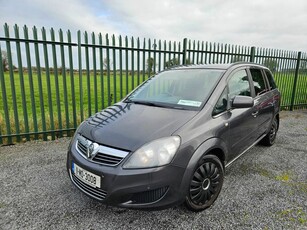 2011 - Vauxhall Zafira ---