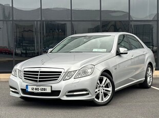 2012 - Mercedes-Benz E-Class Automatic