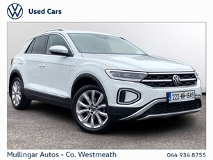 2022 - Volkswagen T-Roc Manual