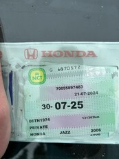 2006 - Honda Jazz Manual