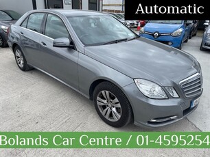 2013 - Mercedes-Benz E-Class Automatic