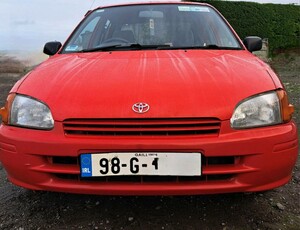 1998 - Toyota Starlet Manual