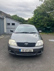 2005 - Toyota Corolla Manual