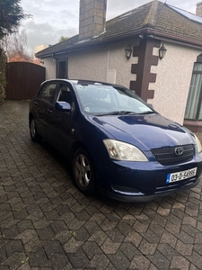 2003 - Toyota Corolla Manual