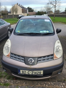 2007 - Nissan Note Manual