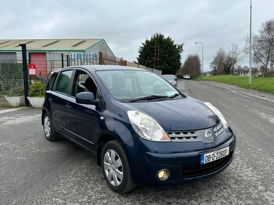 2008 - Nissan Note Manual