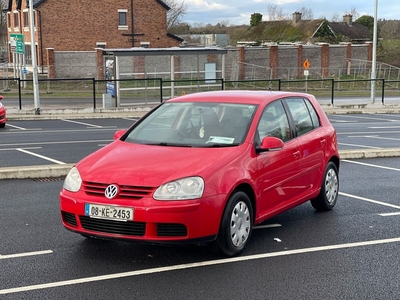 2008 - Volkswagen Golf Manual