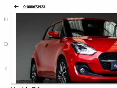 2021 - Suzuki Swift Manual