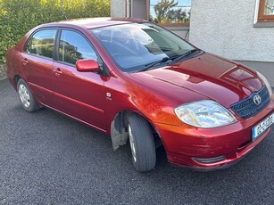 2002 - Toyota Corolla Manual