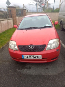 2004 - Toyota Corolla Manual