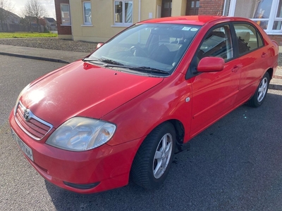 2005 - Toyota Corolla Manual