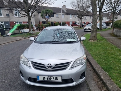 2011 - Toyota Corolla Manual