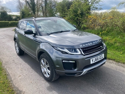 2017 - Land Rover Range Rover Evoque Manual