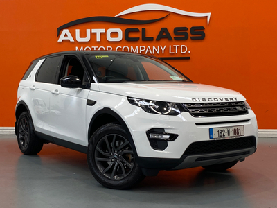 2018 (182) Land Rover Discovery Sport