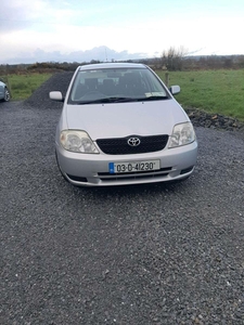 2003 - Toyota Corolla Manual