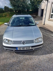 2002 - Volkswagen Golf Manual