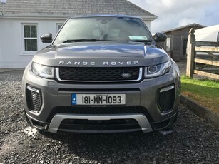 2018 - Land Rover Range Rover Evoque Automatic