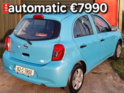 2016 - Nissan Micra Automatic