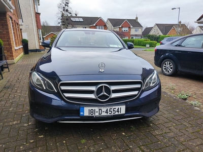 2018 - Mercedes-Benz E-Class Automatic