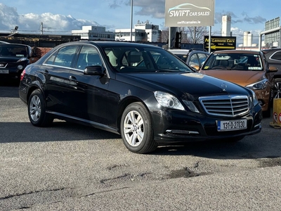 2013 - Mercedes-Benz E-Class Automatic