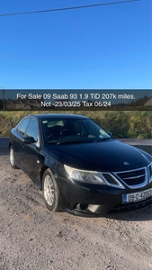 2009 - Saab 9-3 Manual