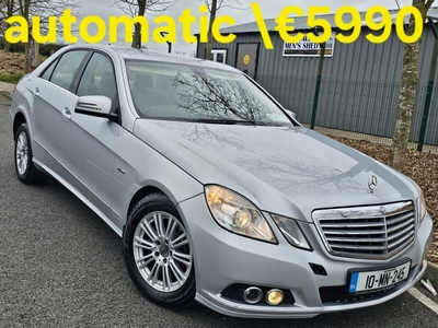 2010 - Mercedes-Benz E-Class Automatic