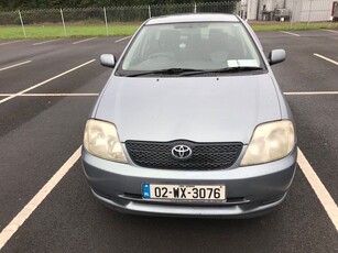 2002 - Toyota Corolla Manual