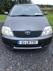 2003 - Toyota Corolla Manual