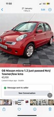 2008 - Nissan Micra Manual