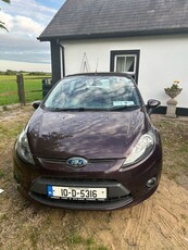 2010 - Ford Fiesta Manual