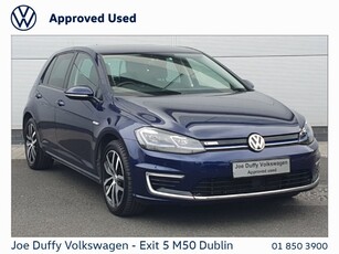 2019 - Volkswagen e-Golf Automatic