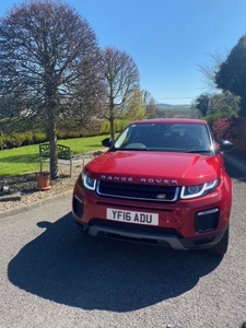 2016 - Land Rover Range Rover Evoque Manual