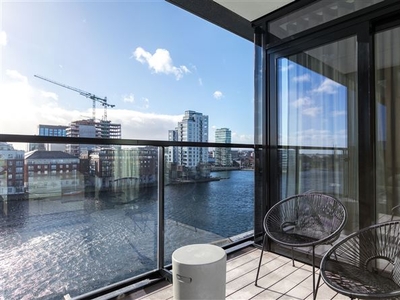 Two bedroom apartment with water views @ OPUS, 6 Hanover Quay, Grand Canal Dk, Dublin 2