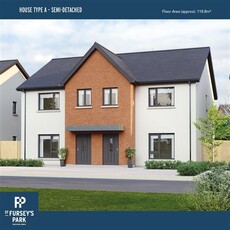 House Type A - 3 Bed Semi-Detached, St Furseys Park, Dublin Road, Dundalk, Co.Louth