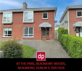 87 The Park, Beaumont Woods, Beaumont, Dublin 9