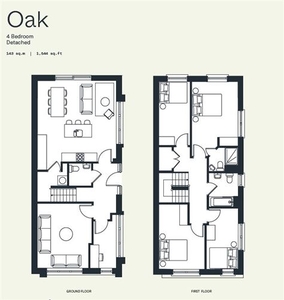 4 Bedroom Detached Oak, Station Walk, Newbridge, Kildare